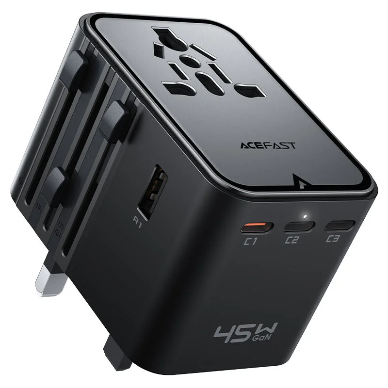 ACEFAST Z8 PD45W GaN Charging Travel Adapter