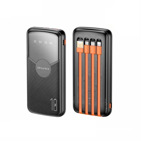 Awei P67K 10000mAh Multiple Output Power Bank