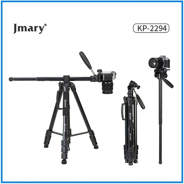 MARY KP-2294 MULTIFUNCTIONAL PROFESSIONAL TRIPOD Aluminum Alloy Stand Axis Horizontal Monopod Jmary Tripod for DSLR Camera