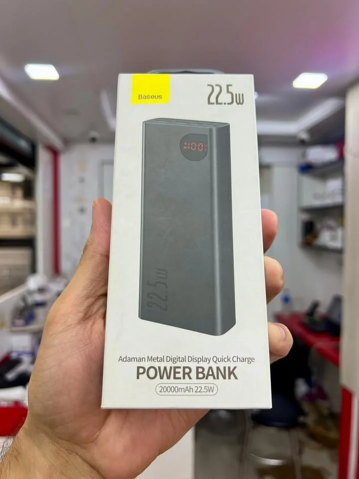 Baseus Adaman Metal Digital Display Quick Charge Power Bank 22.5W